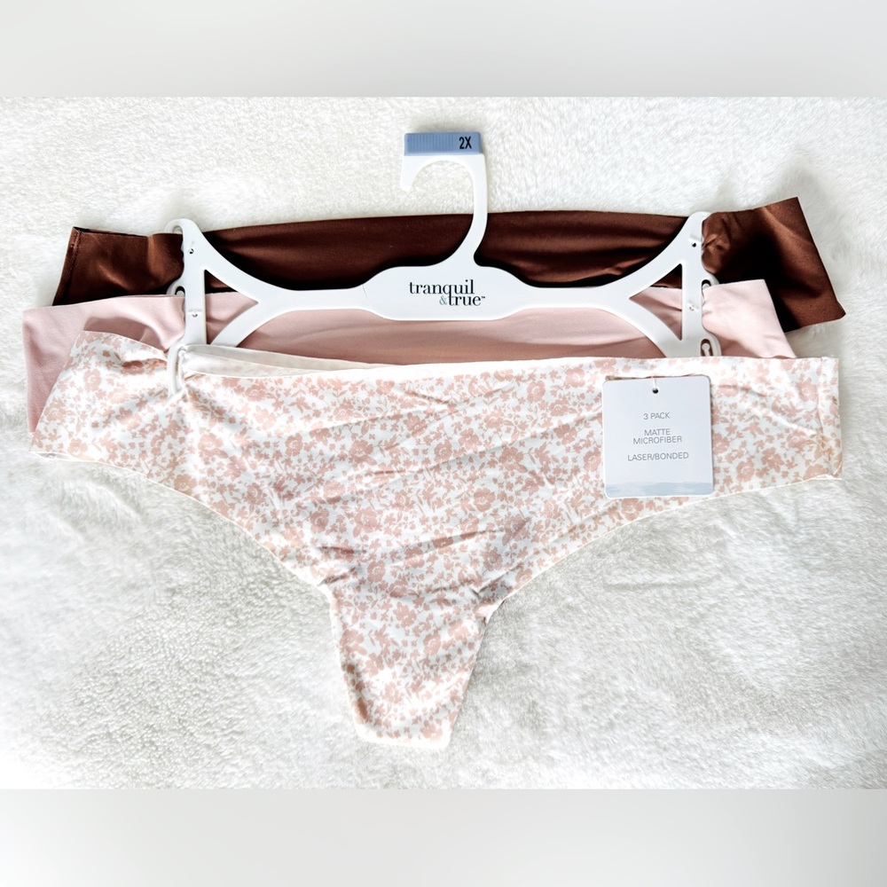 Tranquil and True Women's Intimates 3-Pack, Size 2X - NWT